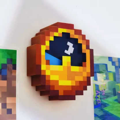 Reloj de Minecraft